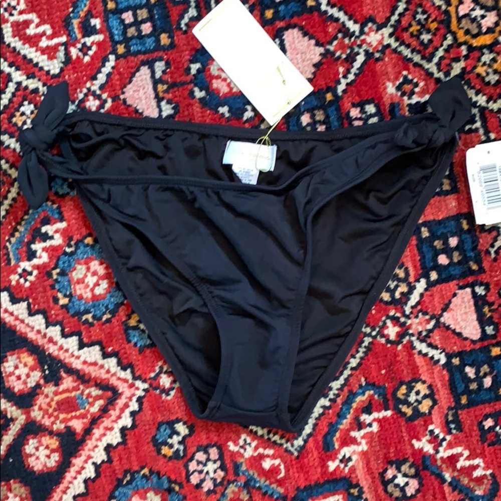 Shoshanna black bikini bottoms, NWT